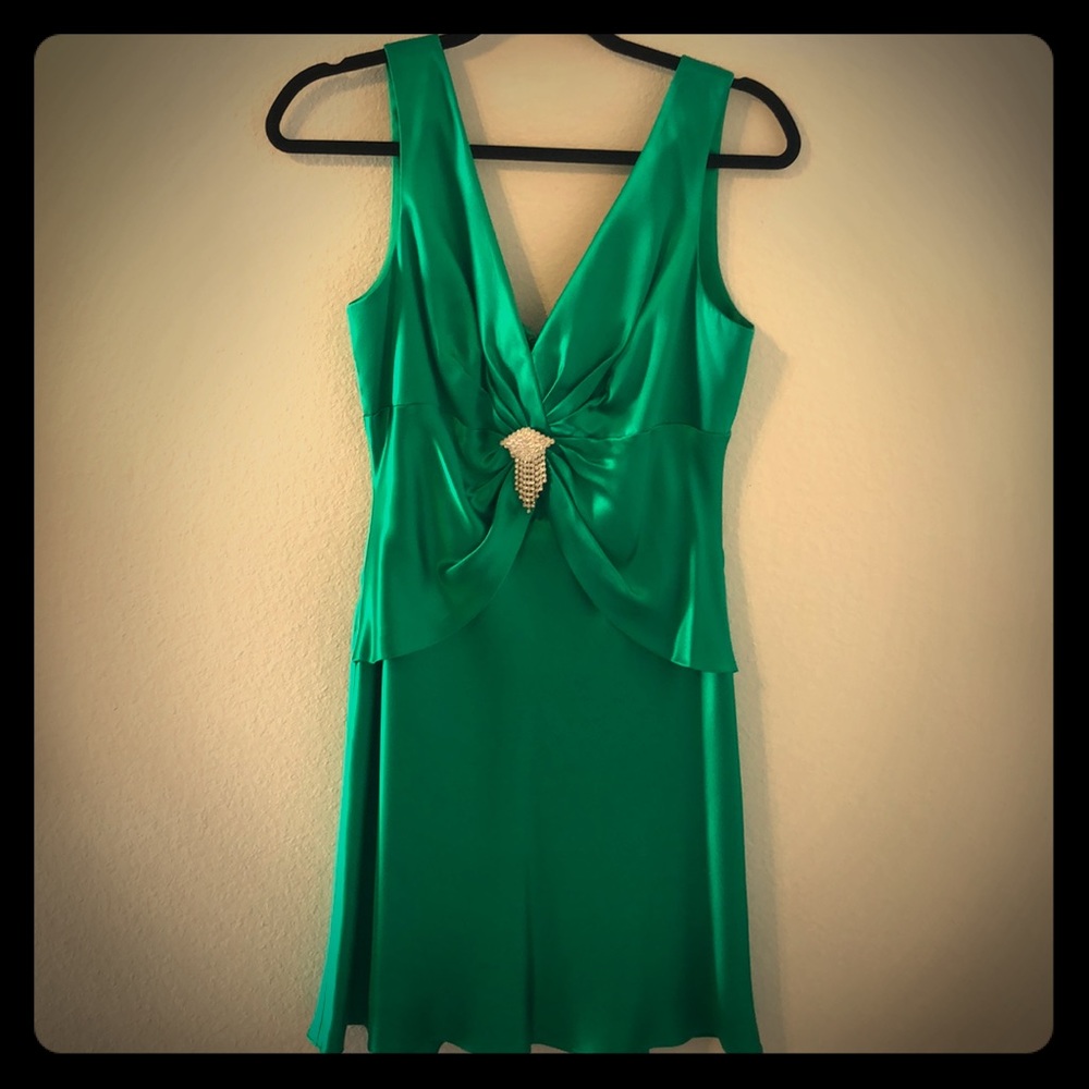 Cocktail dress with cape